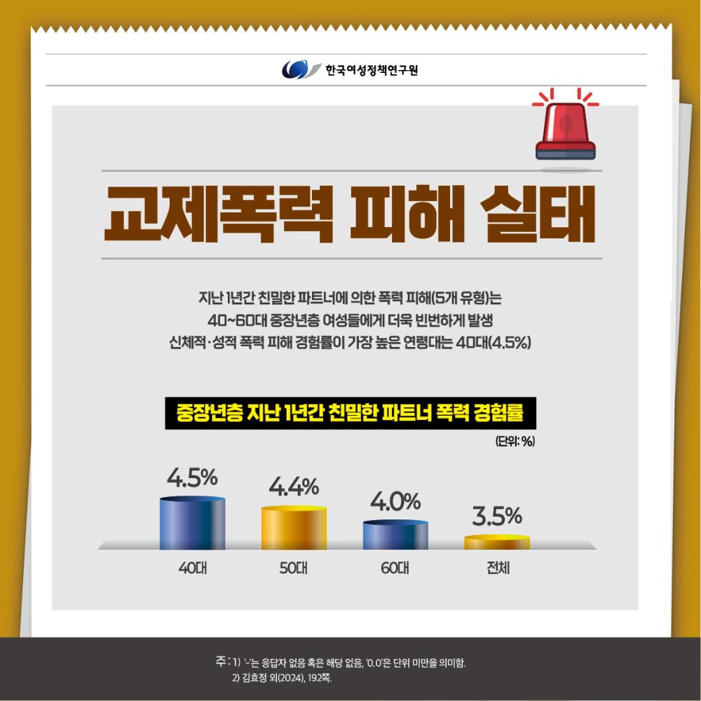 친밀한 관계에서의 여성폭력, 개인의 문제가 아닙니다